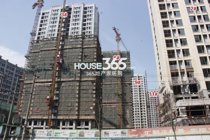 保亿风景晨园项目2、3、6、9、11号楼施工进程（2015.4）