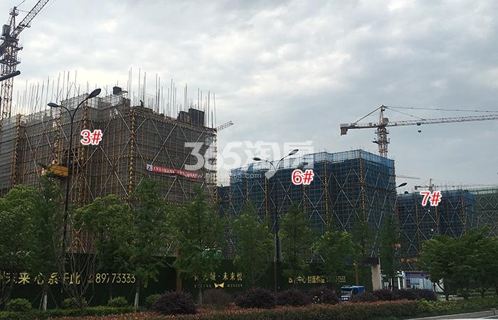 阳光城未来悦3、6、7号楼施工进程（2018.5）