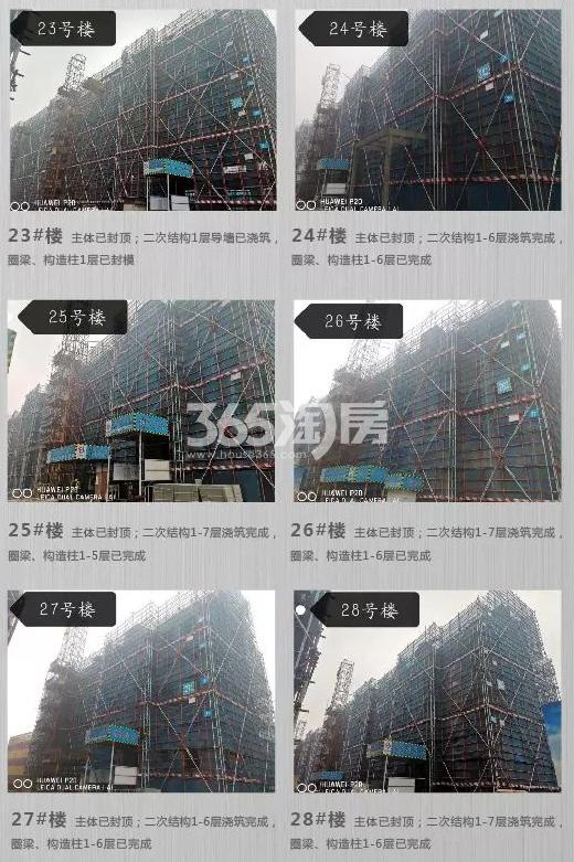 金地玖峯汇工程进展（2019.03）