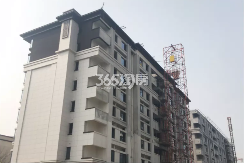 2019年1月联发藏珑玉墅1号楼实景