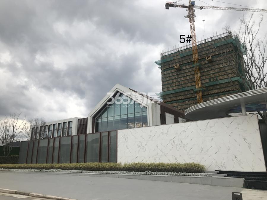 云上金铭府5#施工图（2020年3月摄）
