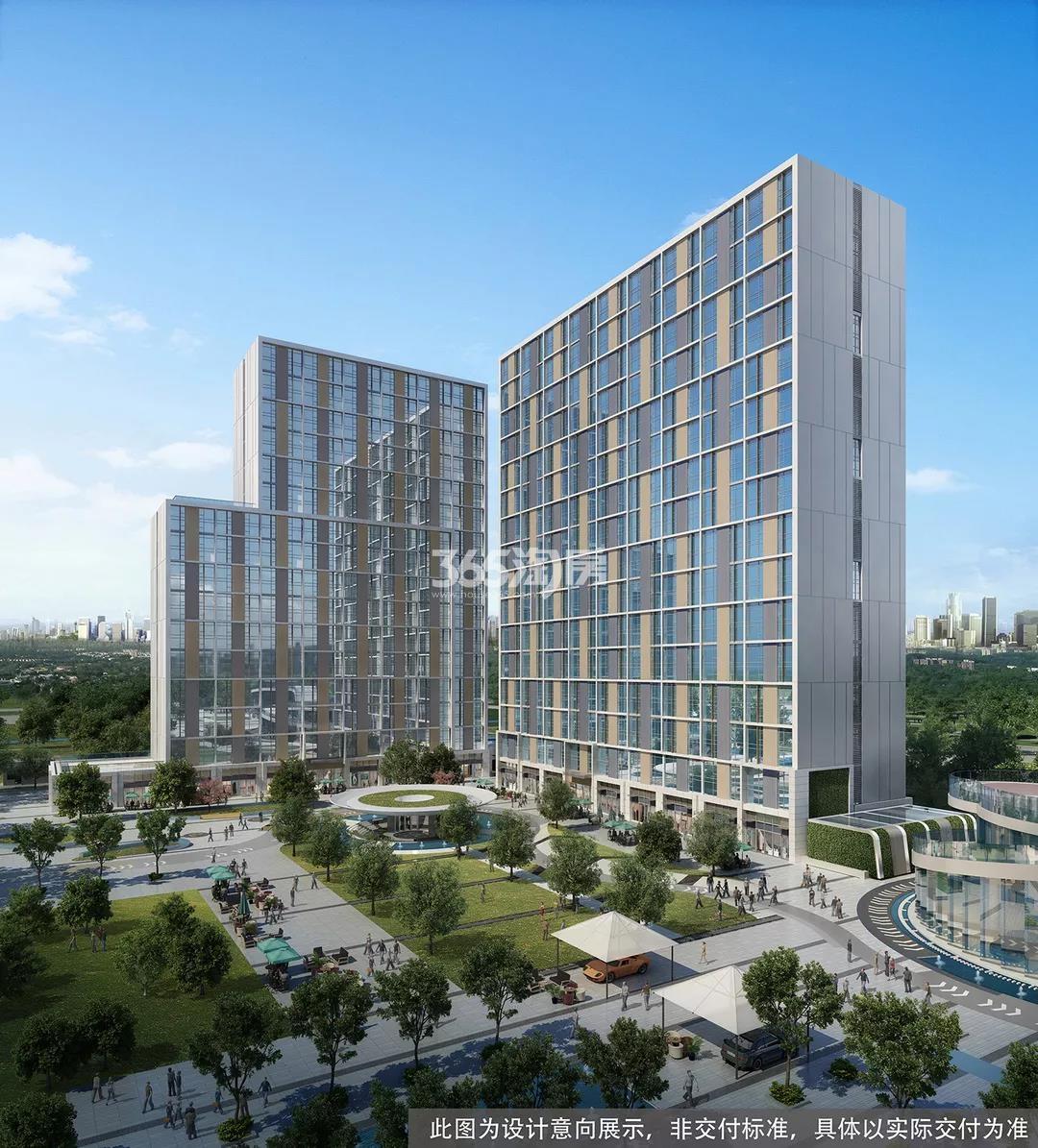 万广汇商务中心4、5号楼效果图