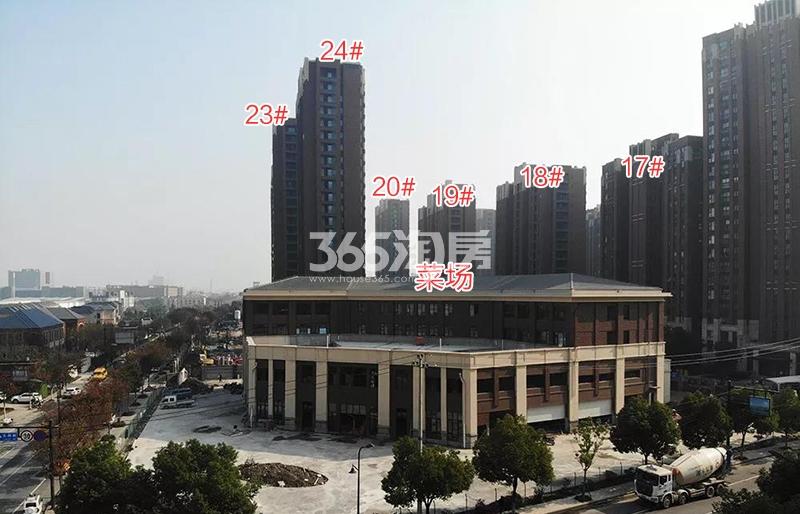 中铁九逸项目17-20、23、24号楼实景图（2018.11）