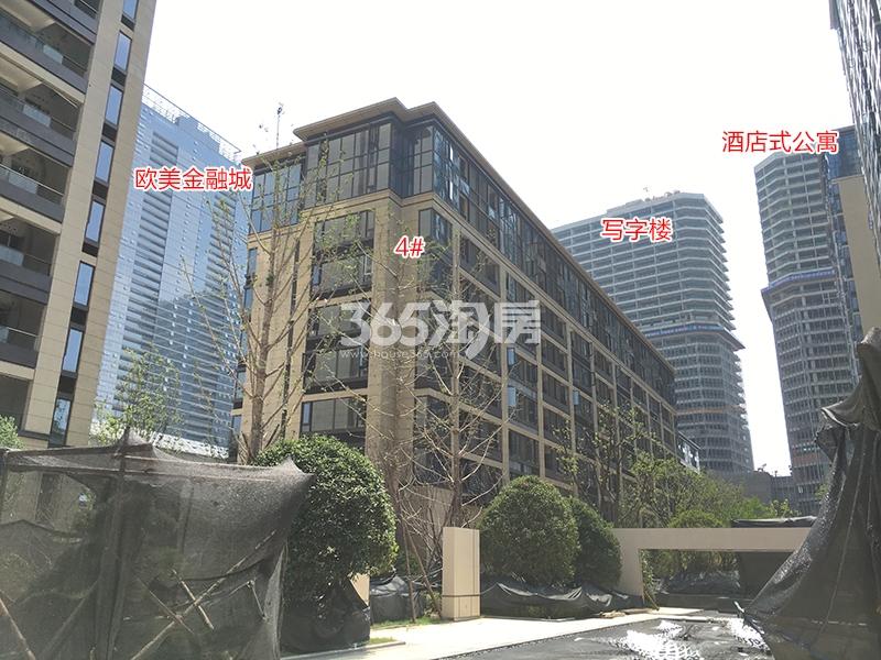 时代天元城4号楼、酒店式公寓、写字楼实景图（2018.8）