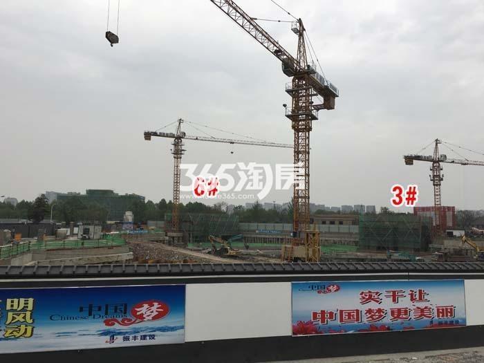 2016年4月九龙仓珑玺项目实景--3、6号楼