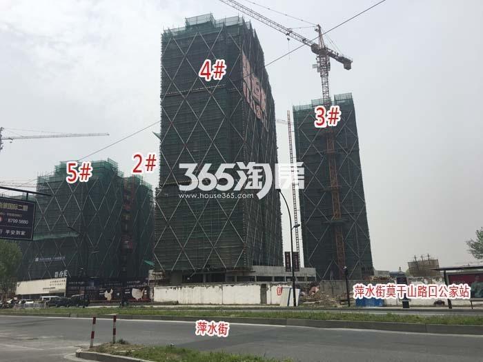 2016年4月浙旅德信西宸项目实景--2、3、4、5号楼