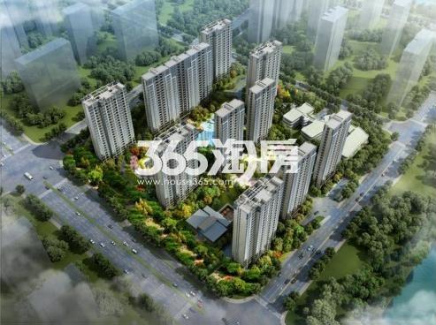 中南樾府项目鸟瞰图
