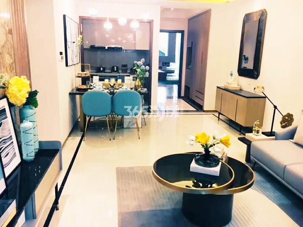 和光尘樾轩89方（G-2户型）样板房---客厅