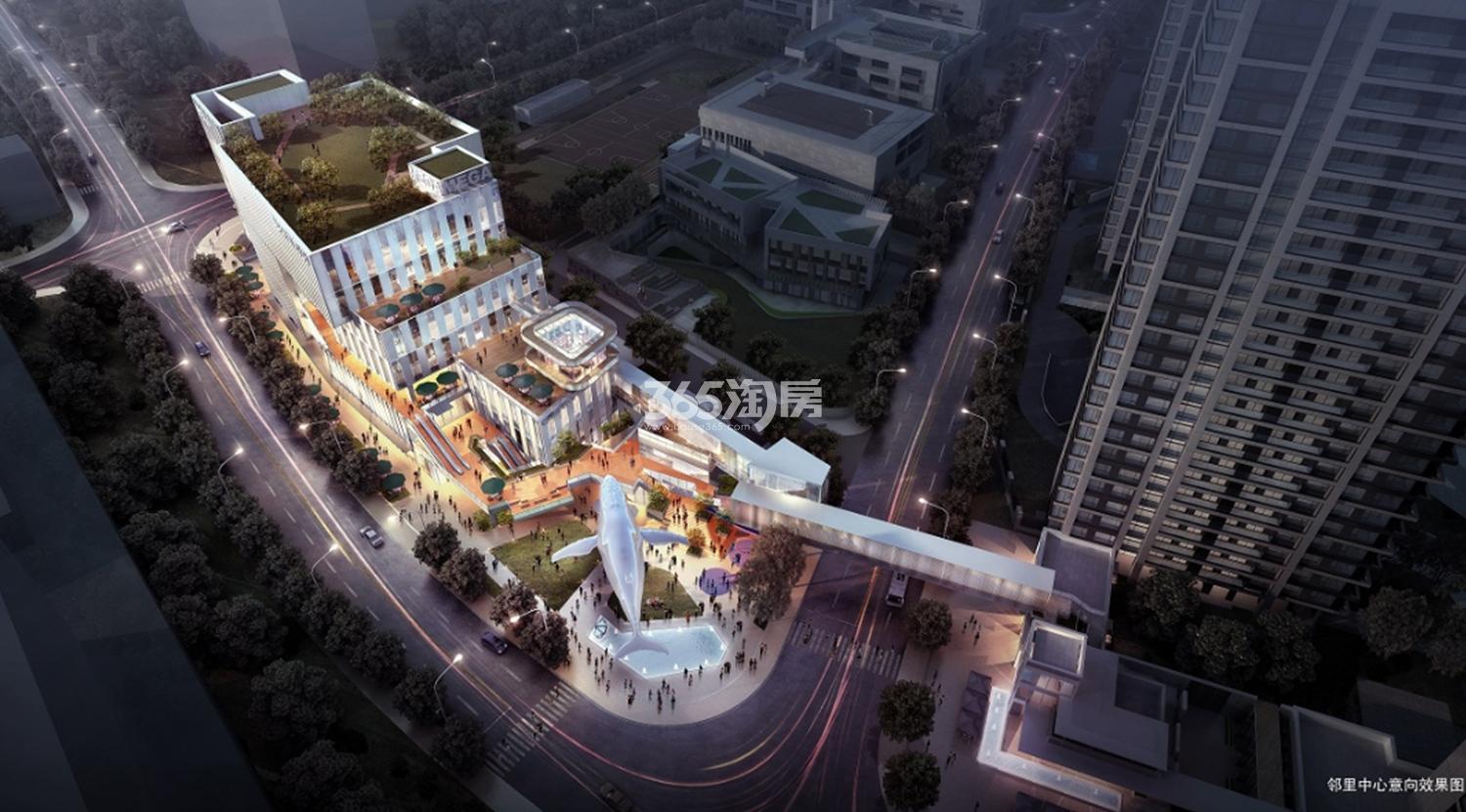 前湾国际社区邻里中心意向效果图
