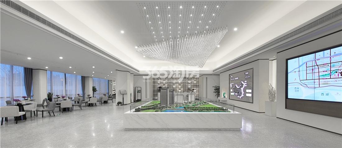 2019年9月星汇公馆示范区沙盘区