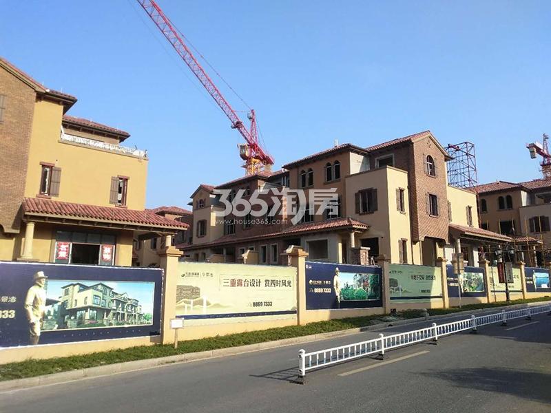 东海闲湖城华景湾施工进程图（2018.3）