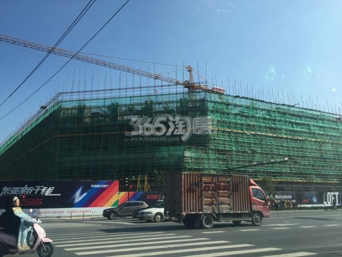东亚新干线施工现场实景图 2015年11月摄