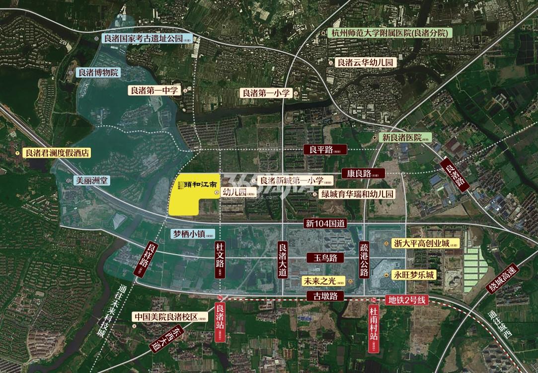 烟雨颐和江南府区位图