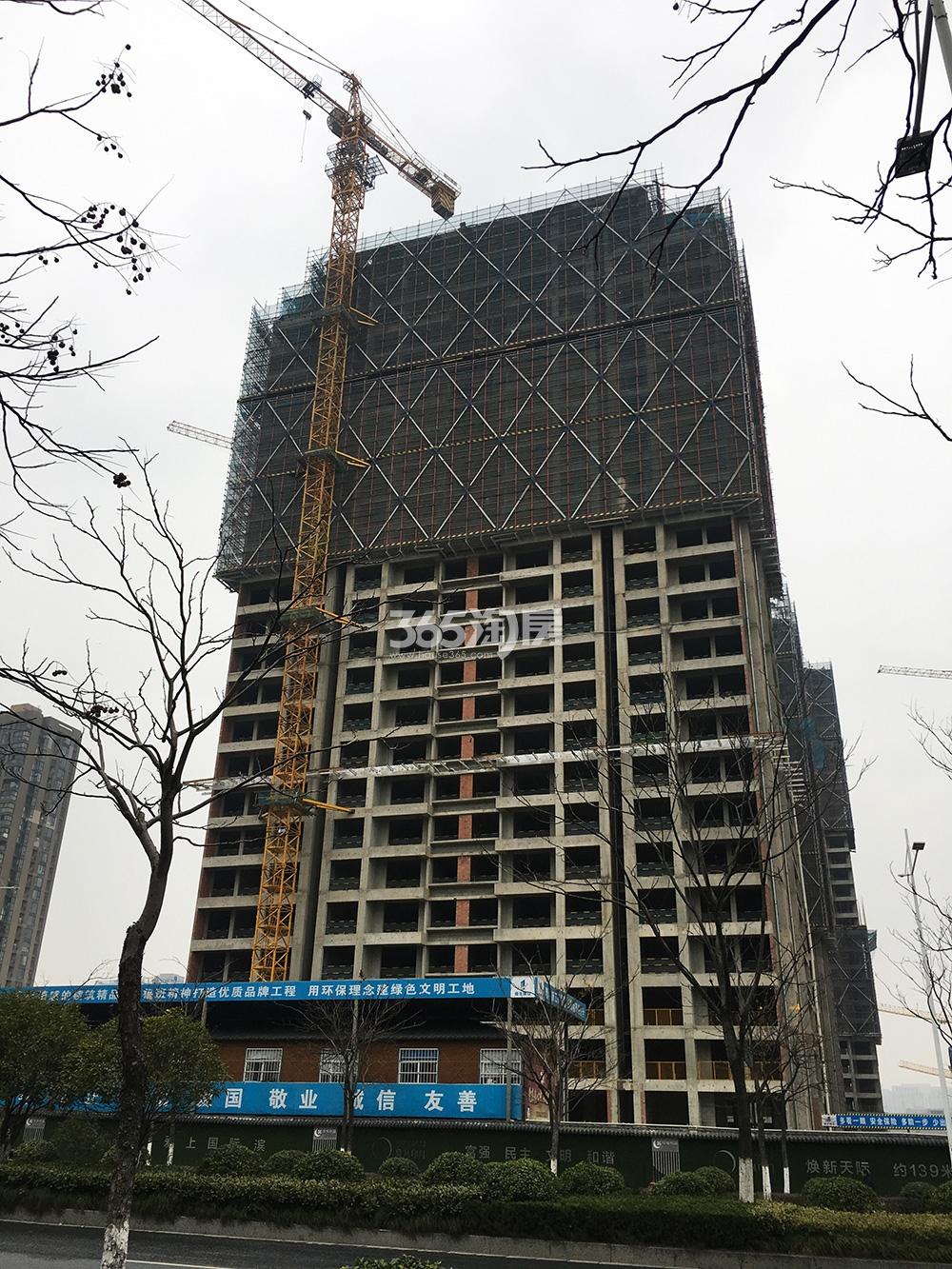 2020年1月绿城晓风印月3号楼实景