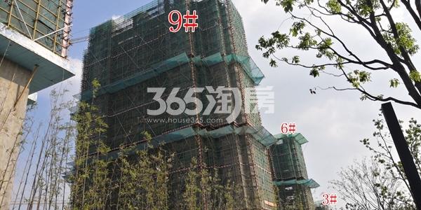 甪澄时光花园9#高层已封顶(10.8)