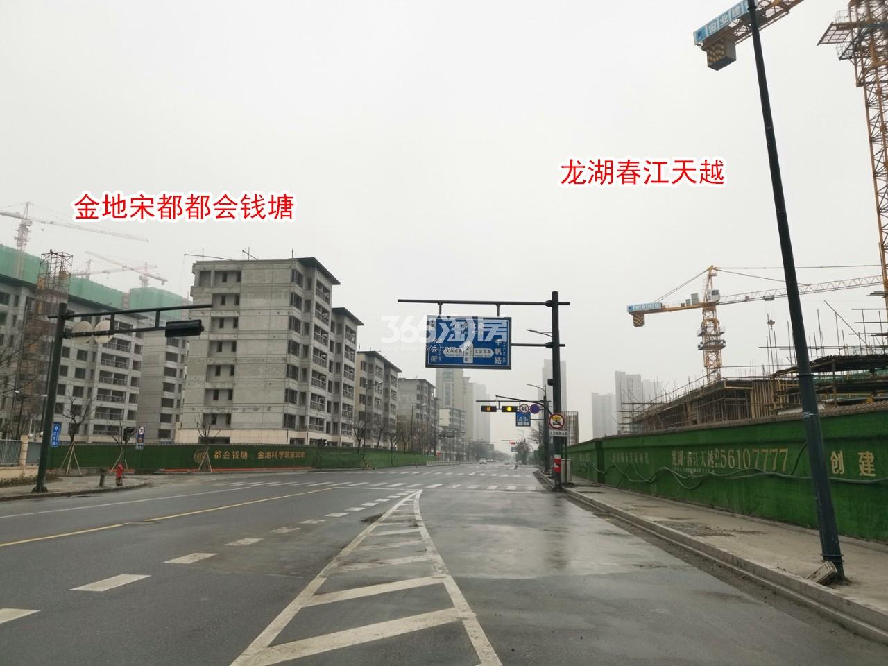 龙湖春江天越实景图（2019.02）