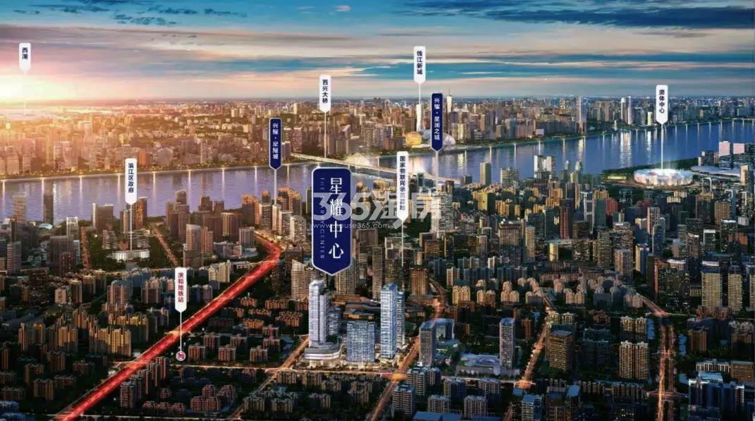 星澳商务中心大鸟瞰图