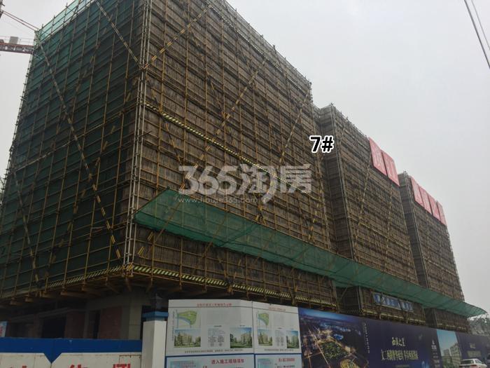 滨江西溪之星7号楼施工进程图（2015.12）