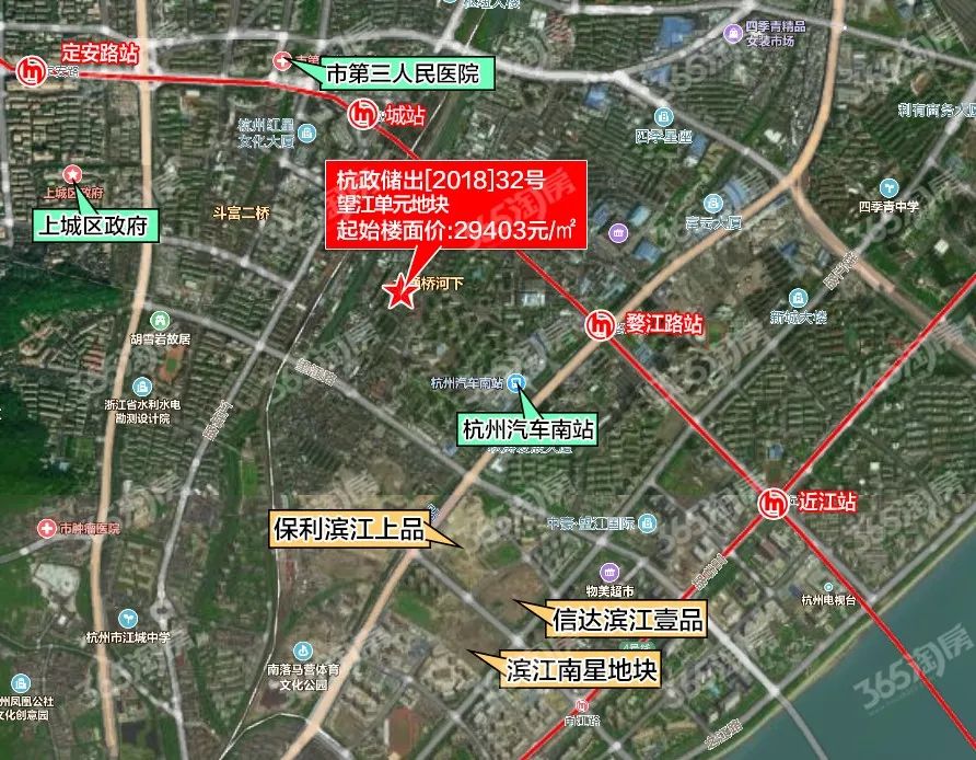 滨江望江宅地区位图