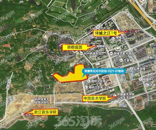 世腾转塘地块交通区位图