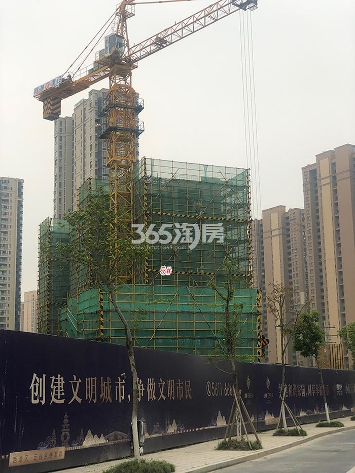 银城云谷天境5号楼实景图（2019.4）