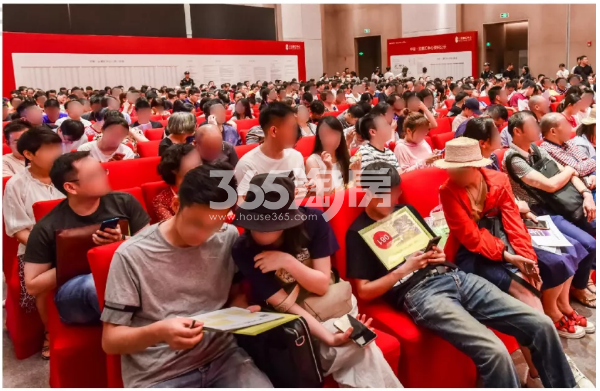 中梁云都汇项目开盘现场（2019.8）