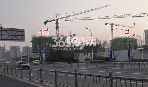 旭辉都会上品1-6#小高层在建实景（10.28）