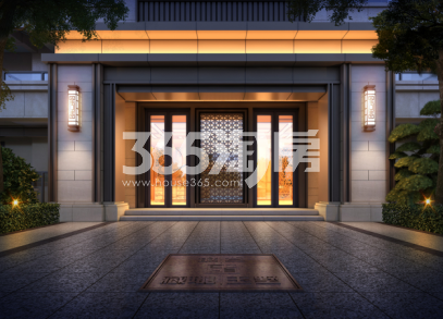 联发藏珑玉墅入口效果图