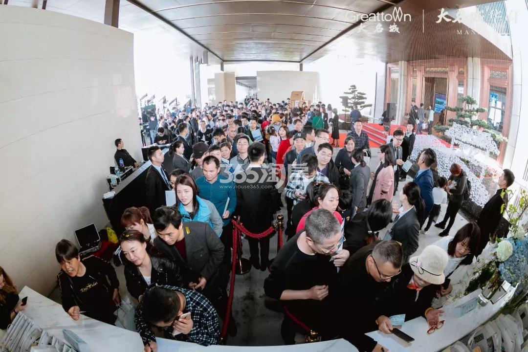 雅棠轩4月实景示范区活动图