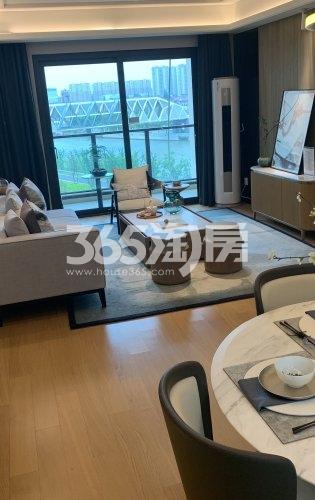 运河与岸110㎡样板间-客厅