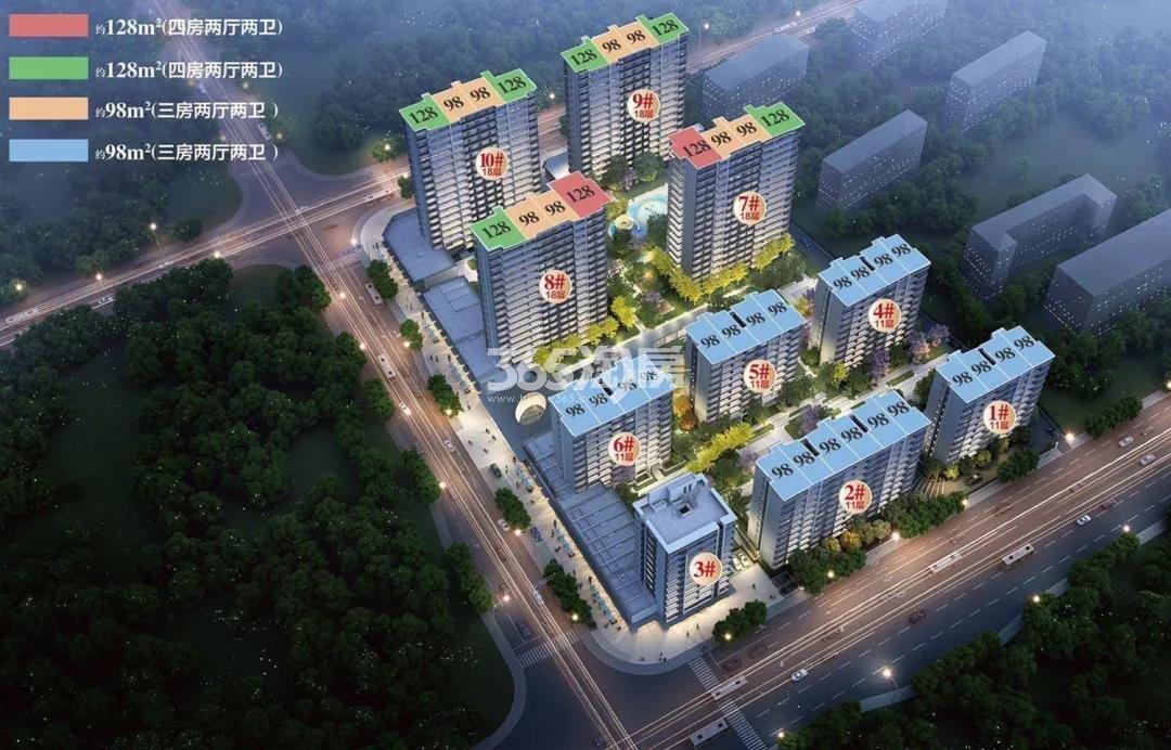 时代天境鸟瞰图