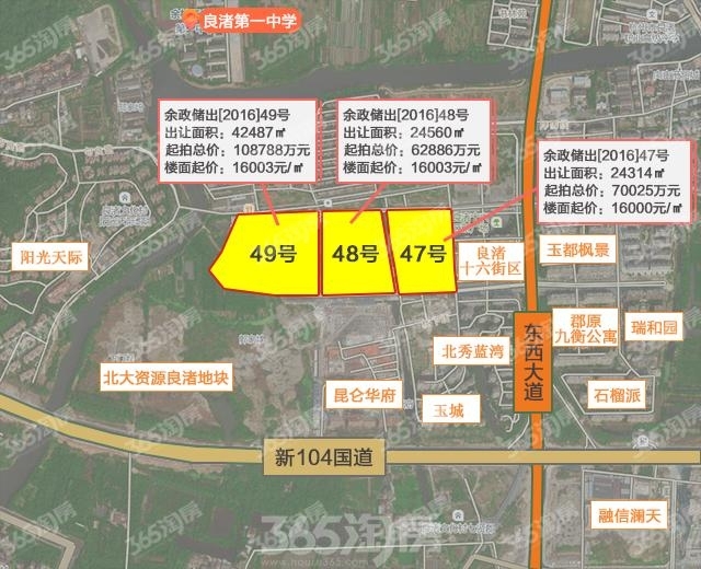 联发良渚地块区位