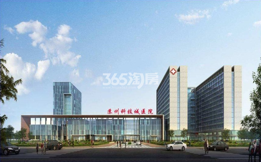 合著花园（科技城金茂府）医院配套效果图