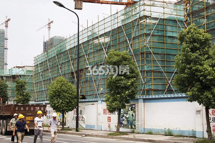2018年7月中旬西房拱宸外滩排屋实景