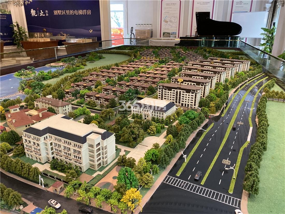 2020年6月西溪风情花园观止苑沙盘图