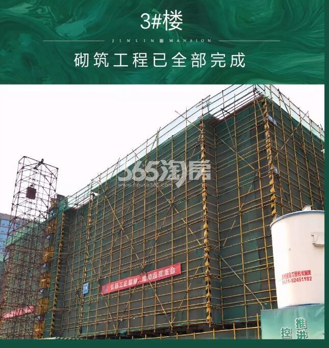 新希望滨江锦粼府3#施工实景图（2019年5月摄）