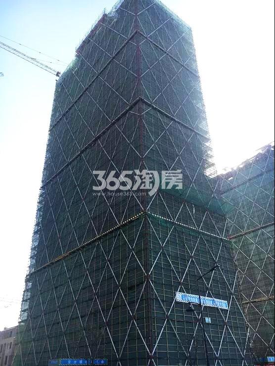 2018年4月中旬祥生群贤府36号楼实景