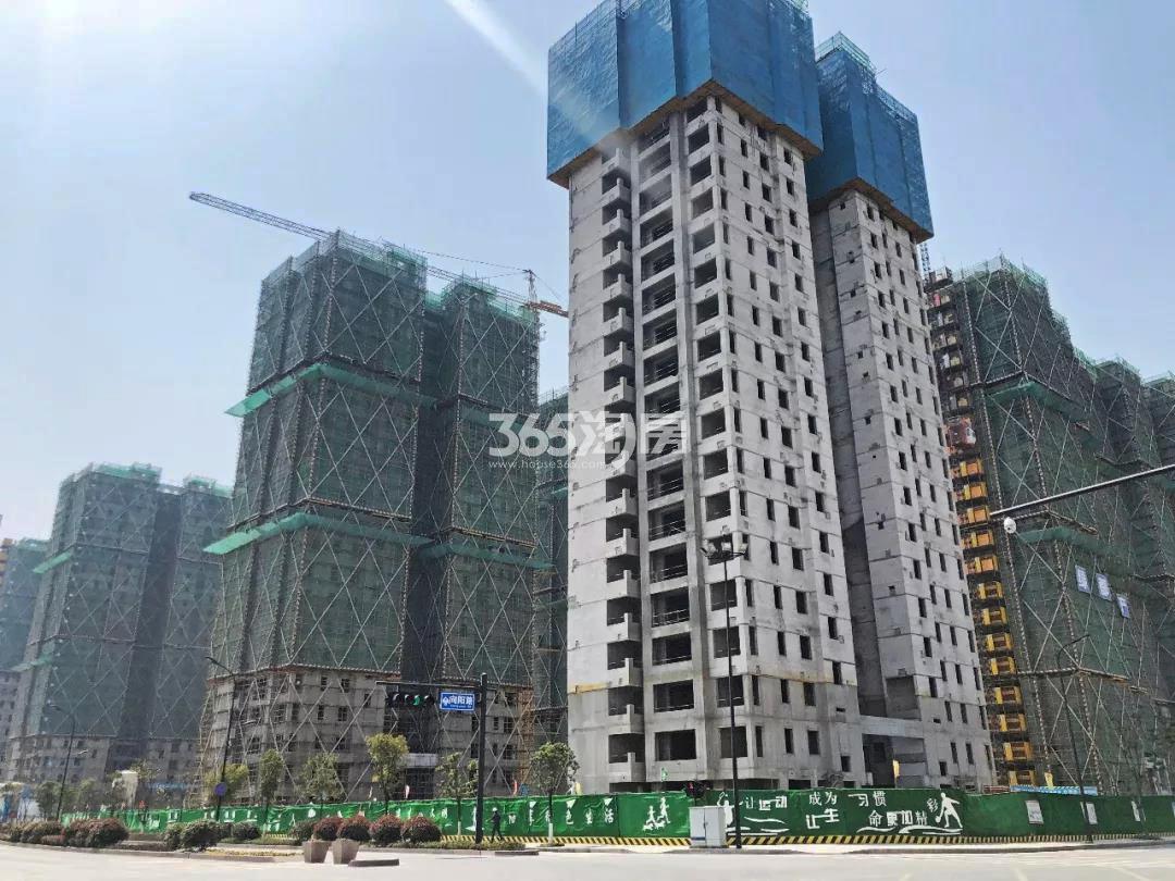 2019年3月上海绿都崇贤项目工地实拍