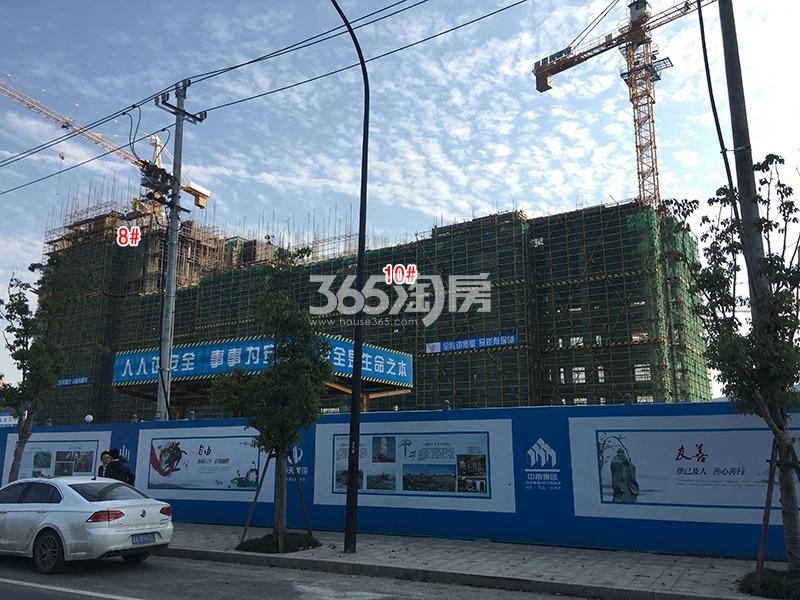 中南樾府8、10号楼施工进程（2017.11）