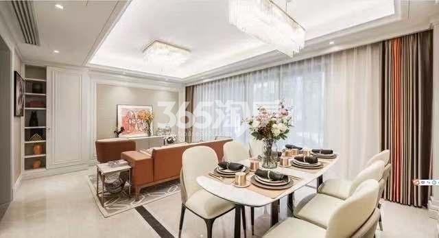 合著花园（科技城金茂府）142㎡餐厅样板间图