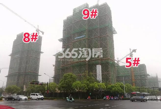 中旅名门府5、8、9#施工实景图 2018年7月摄