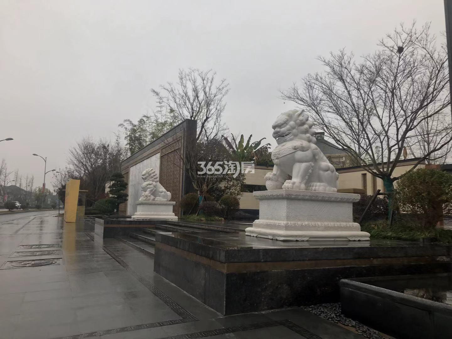 野风山城售楼处实景图（2019年12月摄）
