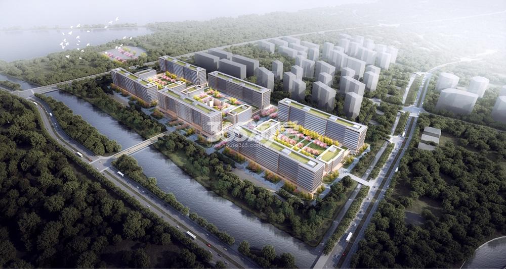 中融蓝城Co.C理想城鸟瞰图