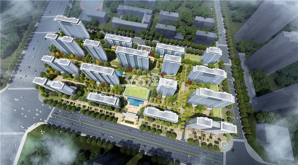 中国铁建西派时代楼盘效果图_西安365淘房
