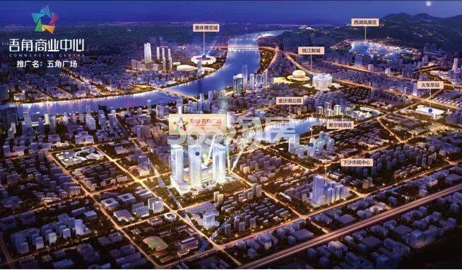 盈都五角广场效果图