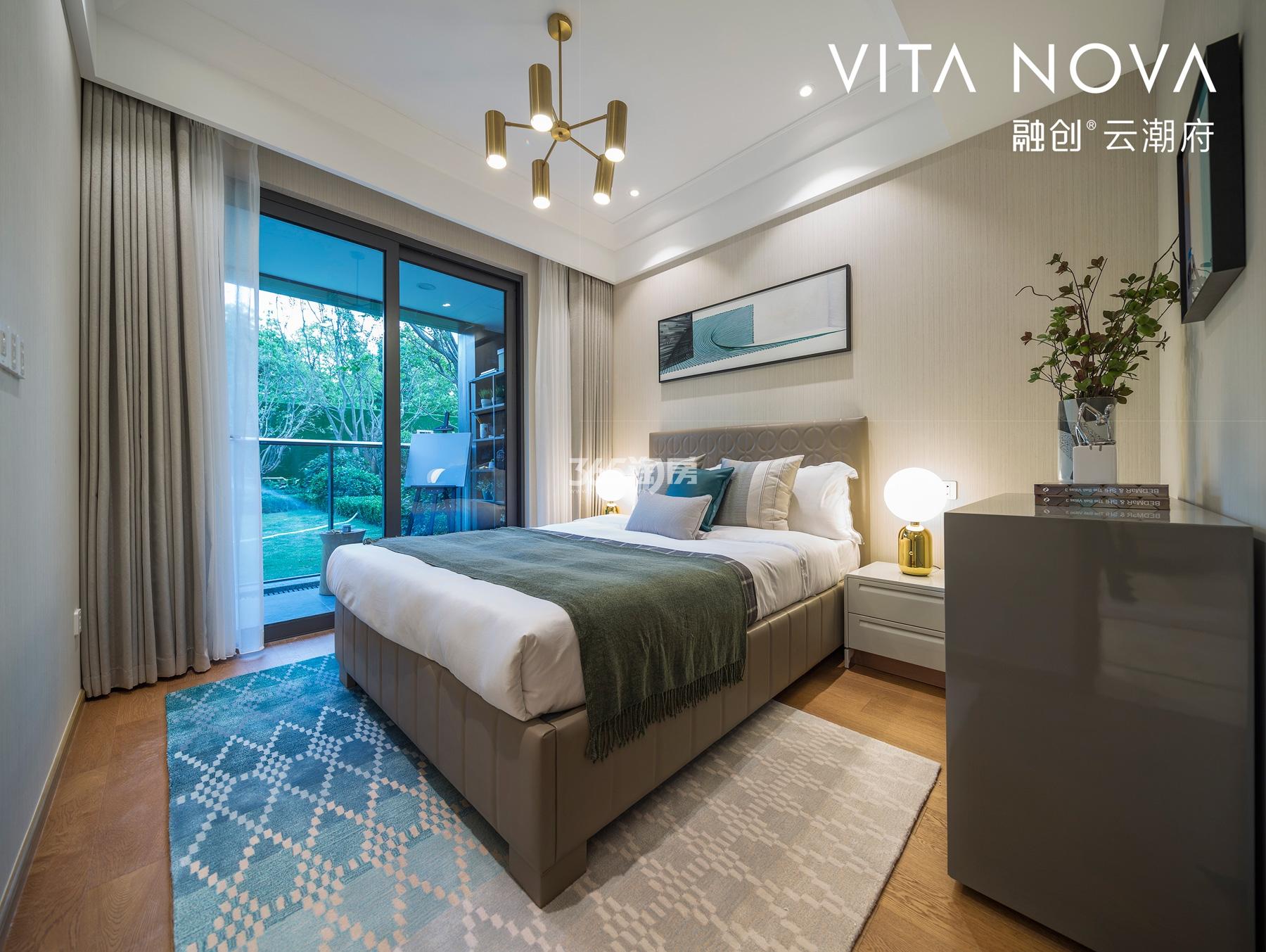 融创VITA NOVA云潮府低密度多层B2户型122方样板房——卧室