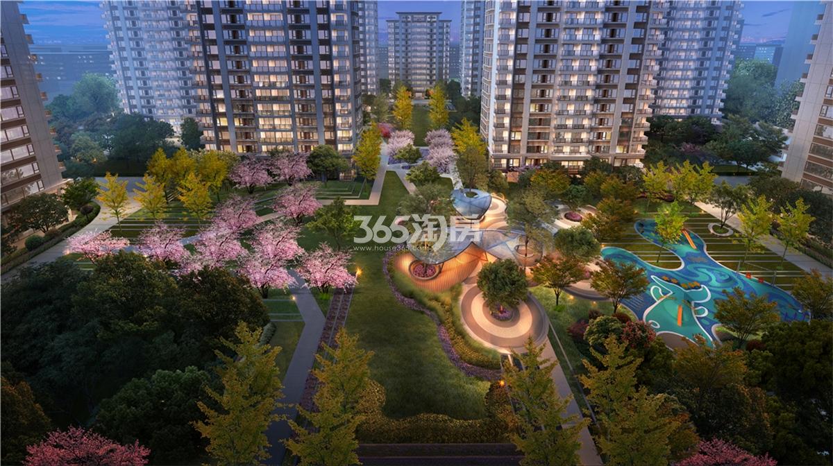 澜仕里园区景观效果图
