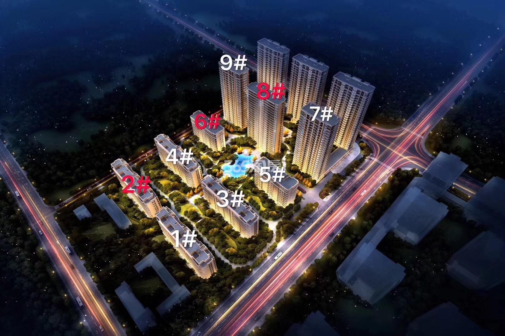 滨江碧桂园翡翠江南楼栋分布图