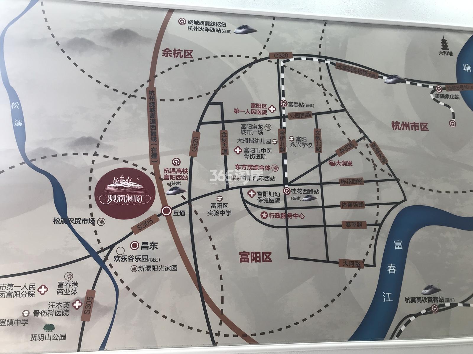 三江澳海澜庭区位图