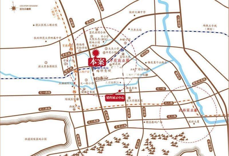 景瑞悦西台交通图